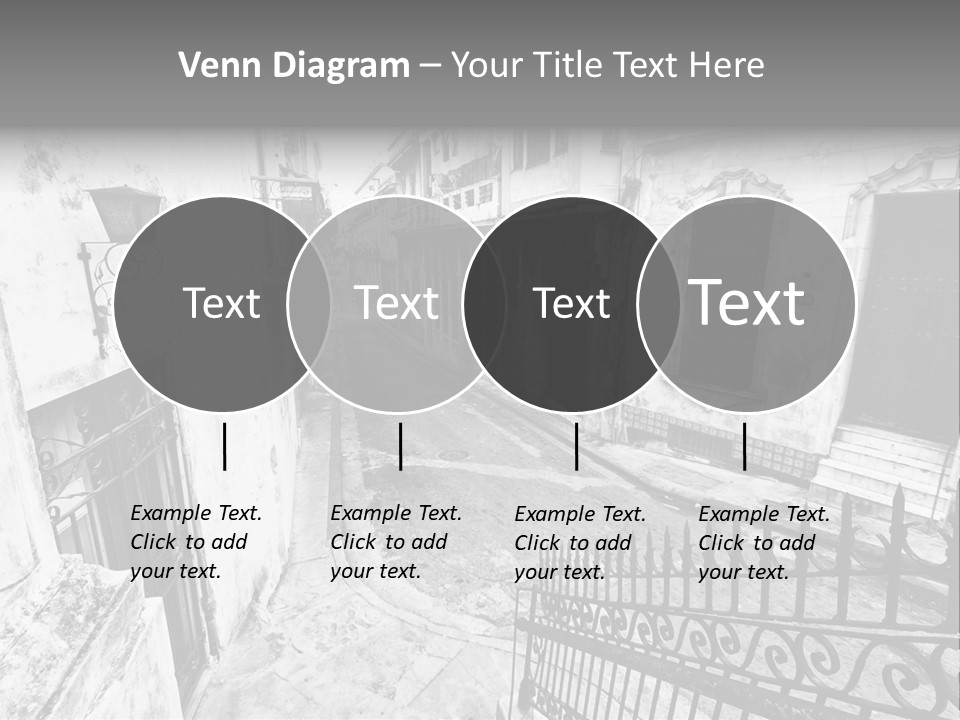 House Typical Damaged PowerPoint Template