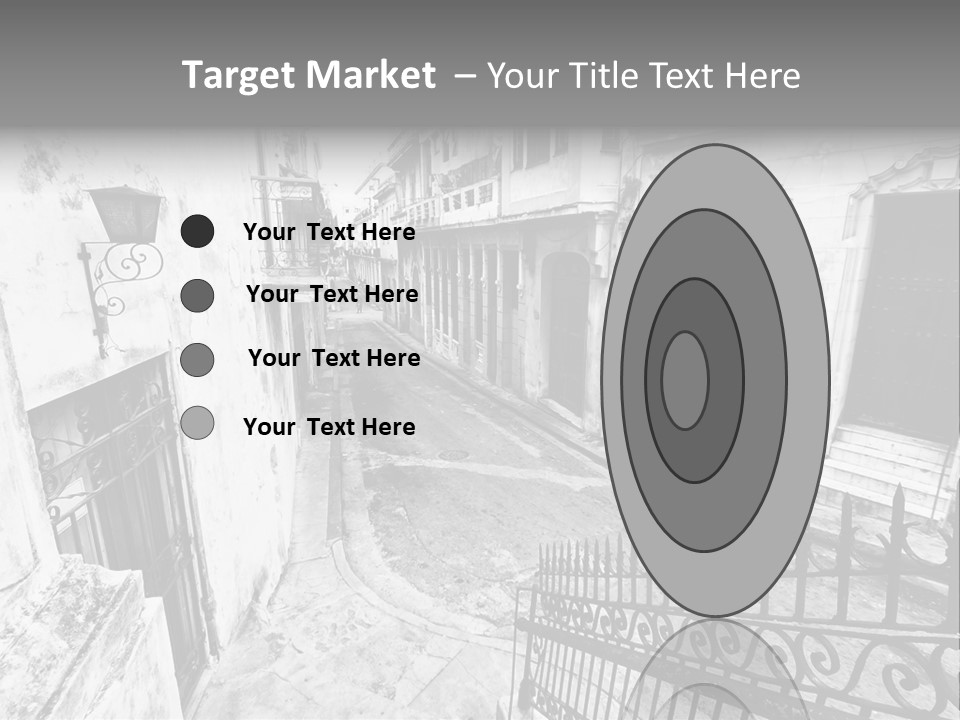 House Typical Damaged PowerPoint Template