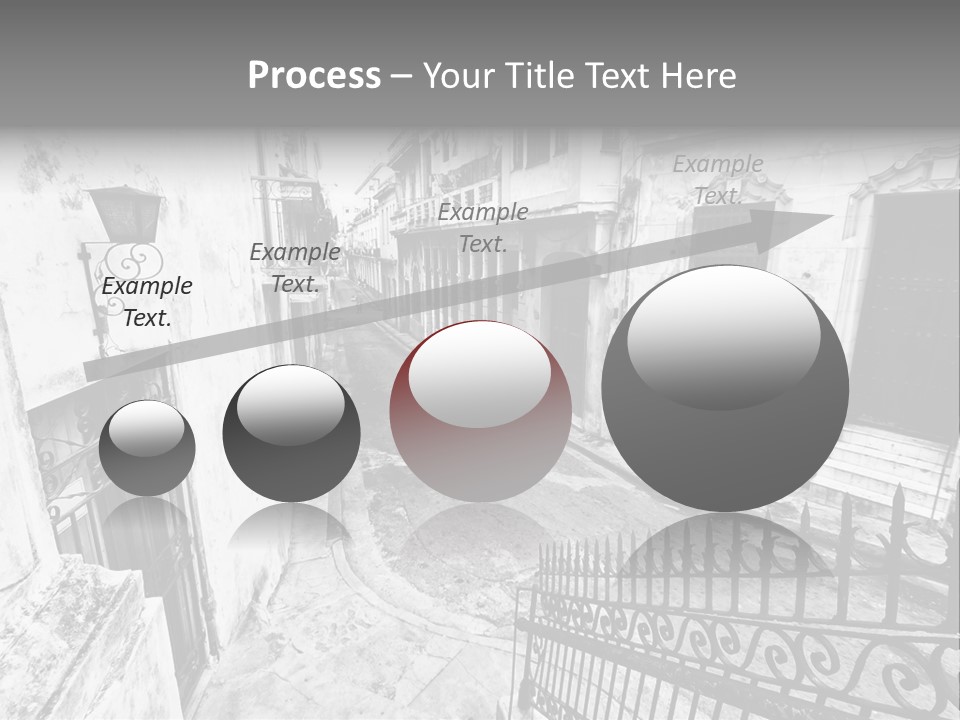 House Typical Damaged PowerPoint Template