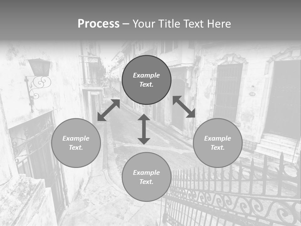 House Typical Damaged PowerPoint Template