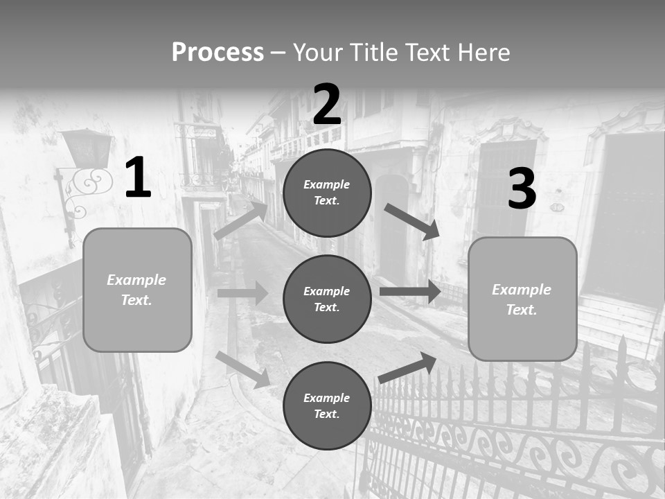 House Typical Damaged PowerPoint Template