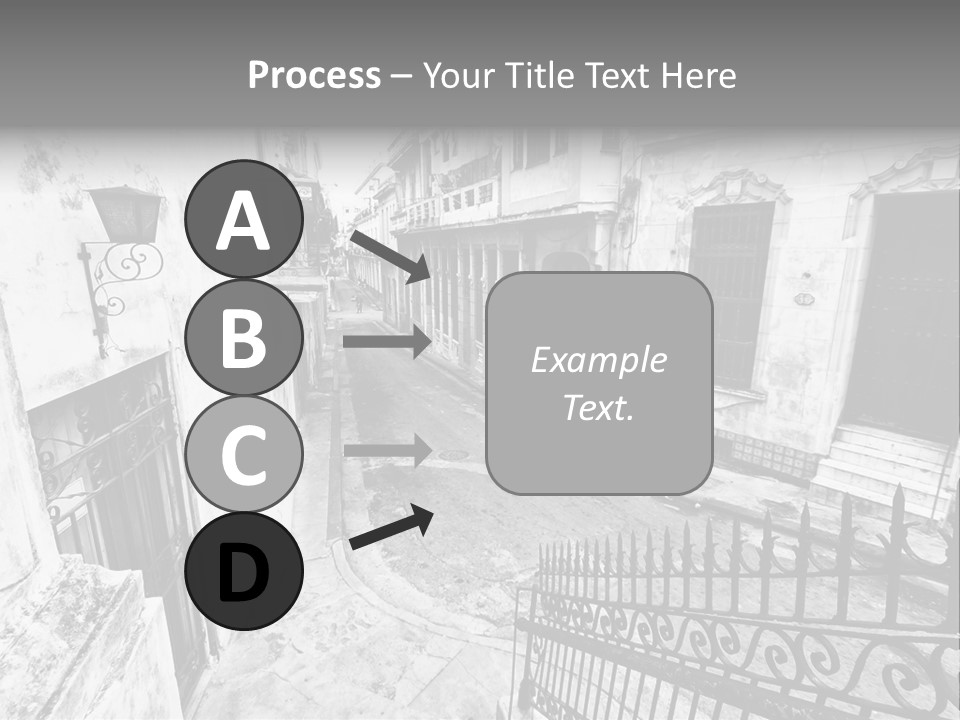 House Typical Damaged PowerPoint Template