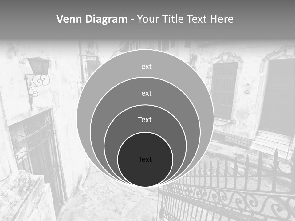 House Typical Damaged PowerPoint Template