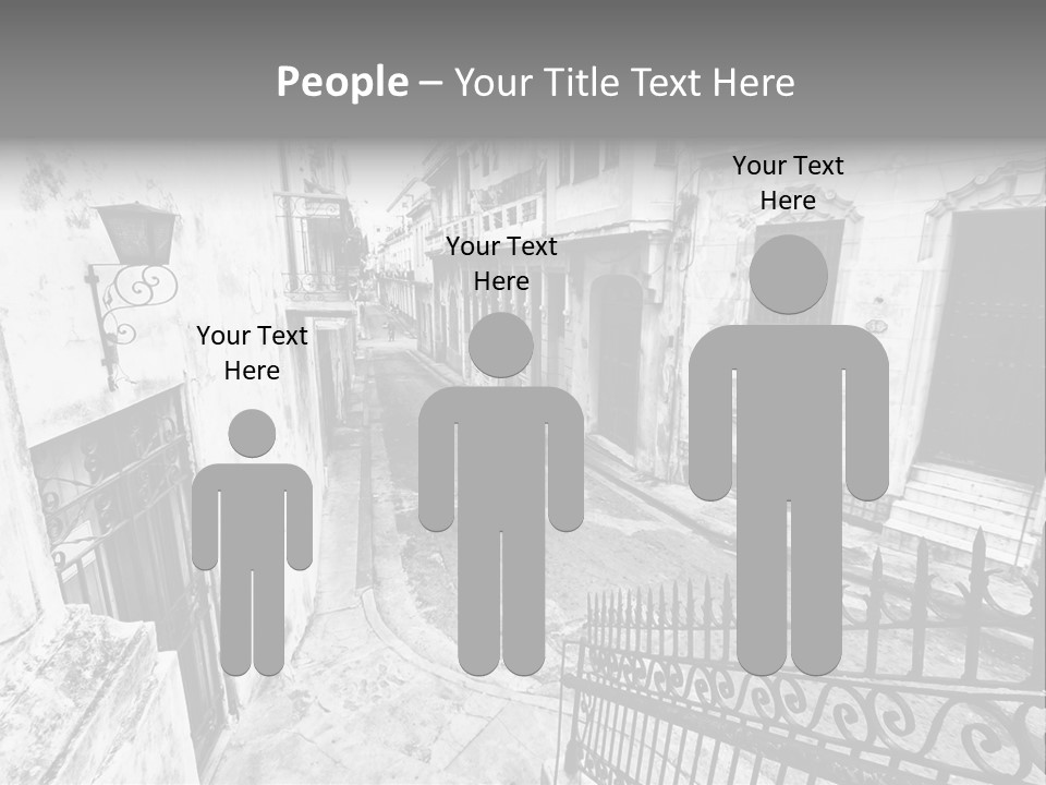 House Typical Damaged PowerPoint Template