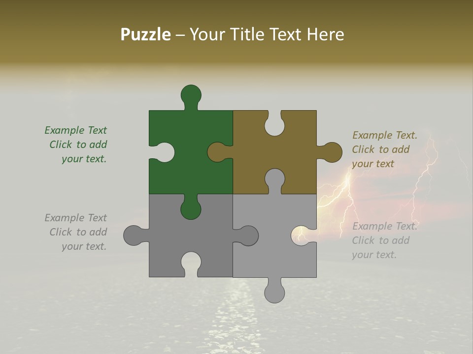 Intensity Ecology Danger PowerPoint Template