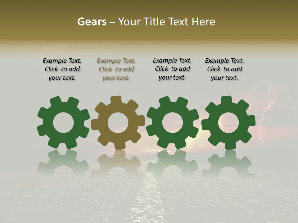 Intensity Ecology Danger PowerPoint Template