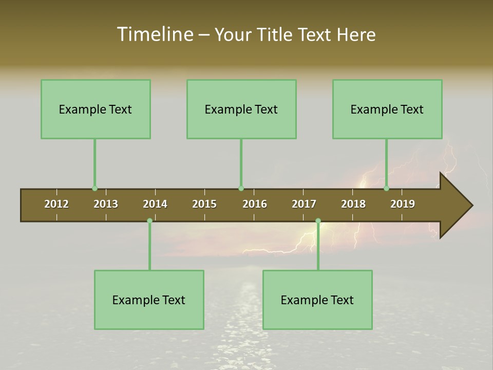 Intensity Ecology Danger PowerPoint Template