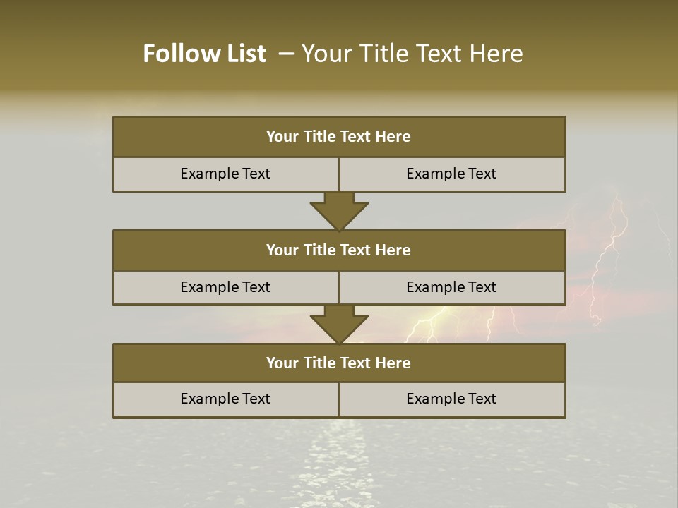 Intensity Ecology Danger PowerPoint Template