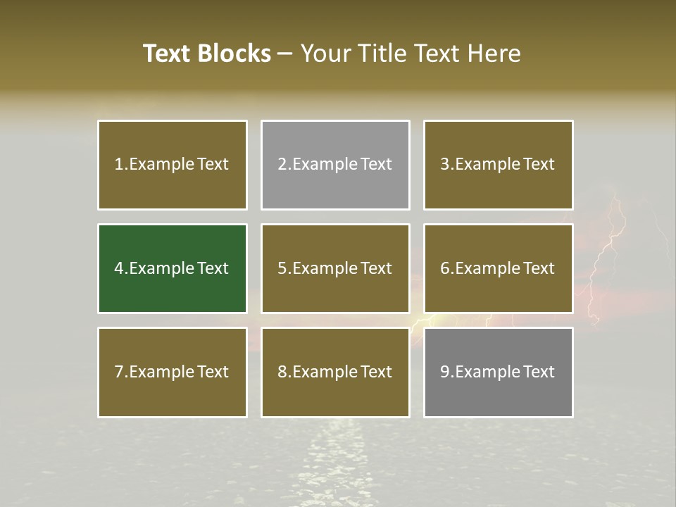 Intensity Ecology Danger PowerPoint Template