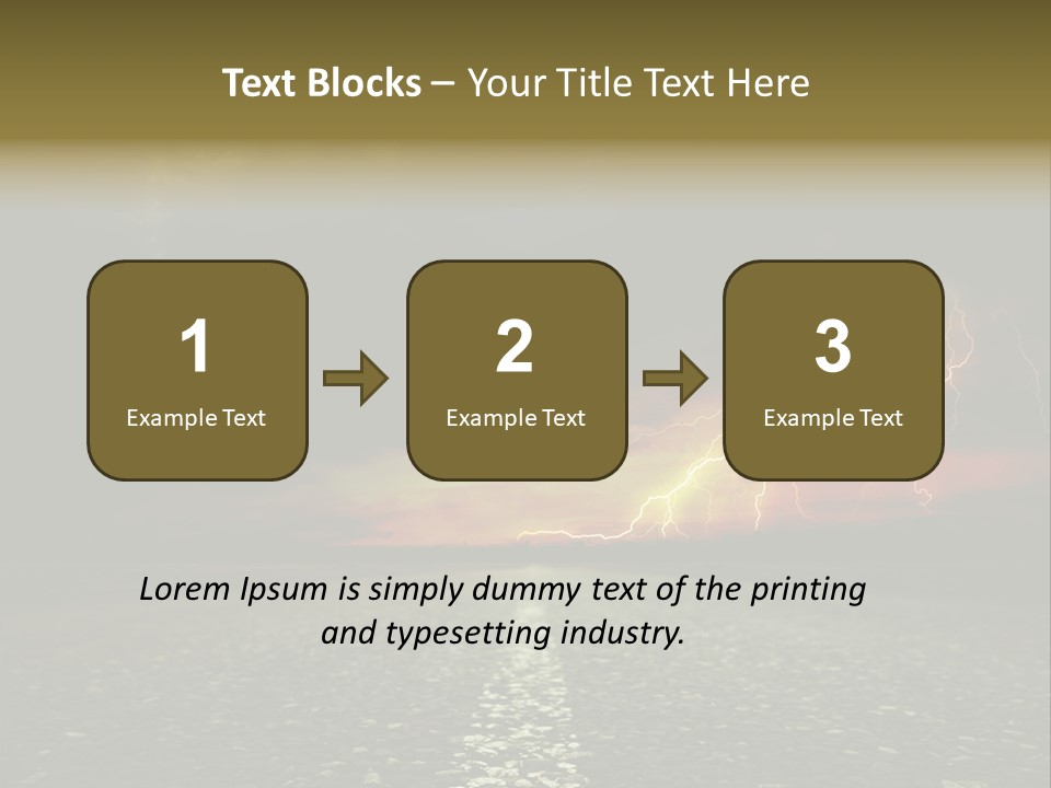 Intensity Ecology Danger PowerPoint Template