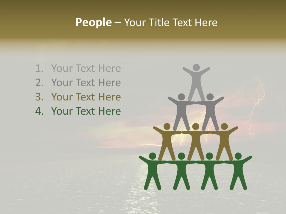 Intensity Ecology Danger PowerPoint Template