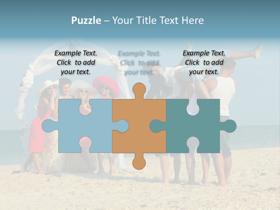 Engagement Friends Party PowerPoint Template