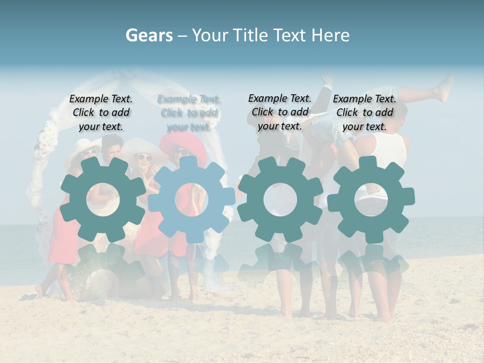 Engagement Friends Party PowerPoint Template