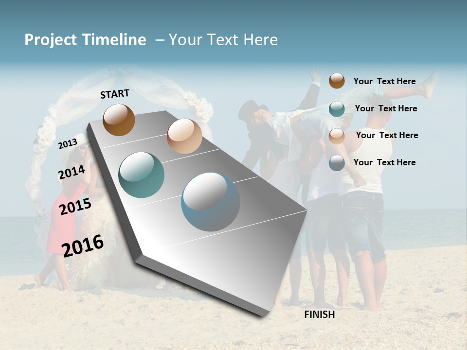 Engagement Friends Party PowerPoint Template