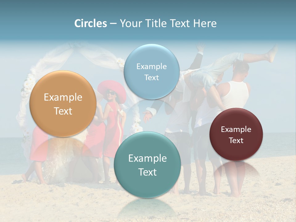 Engagement Friends Party PowerPoint Template