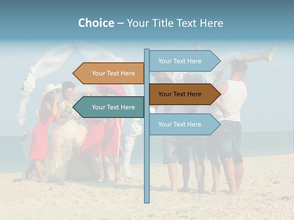 Engagement Friends Party PowerPoint Template