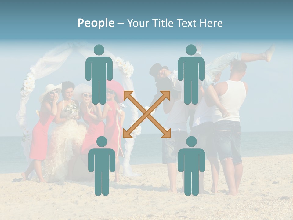 Engagement Friends Party PowerPoint Template