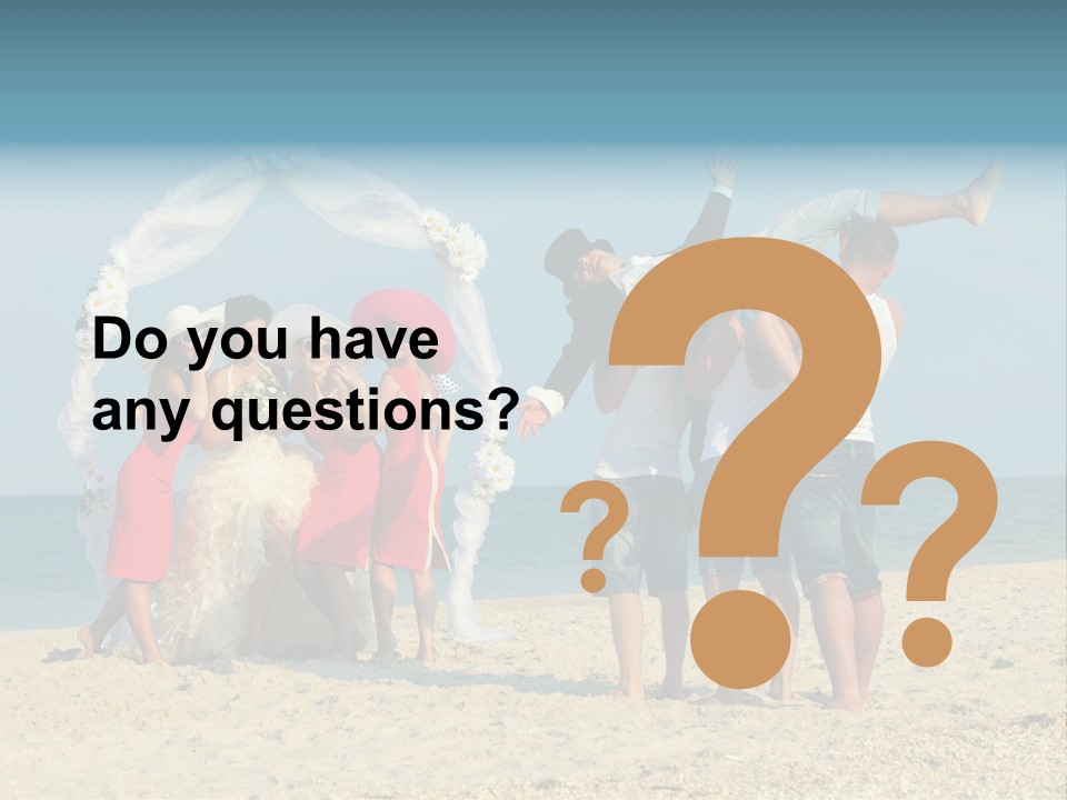 Engagement Friends Party PowerPoint Template