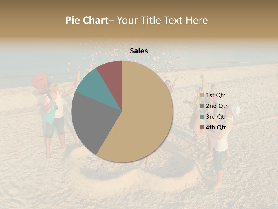 Coast Love Female PowerPoint Template