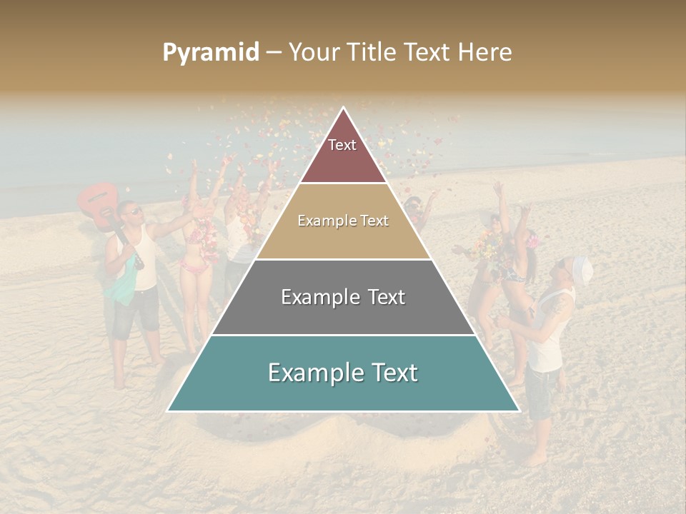 Coast Love Female PowerPoint Template