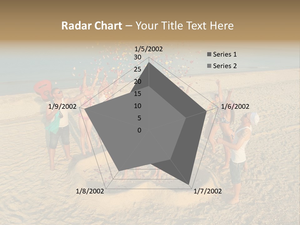 Coast Love Female PowerPoint Template