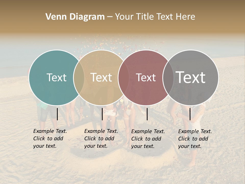 Coast Love Female PowerPoint Template