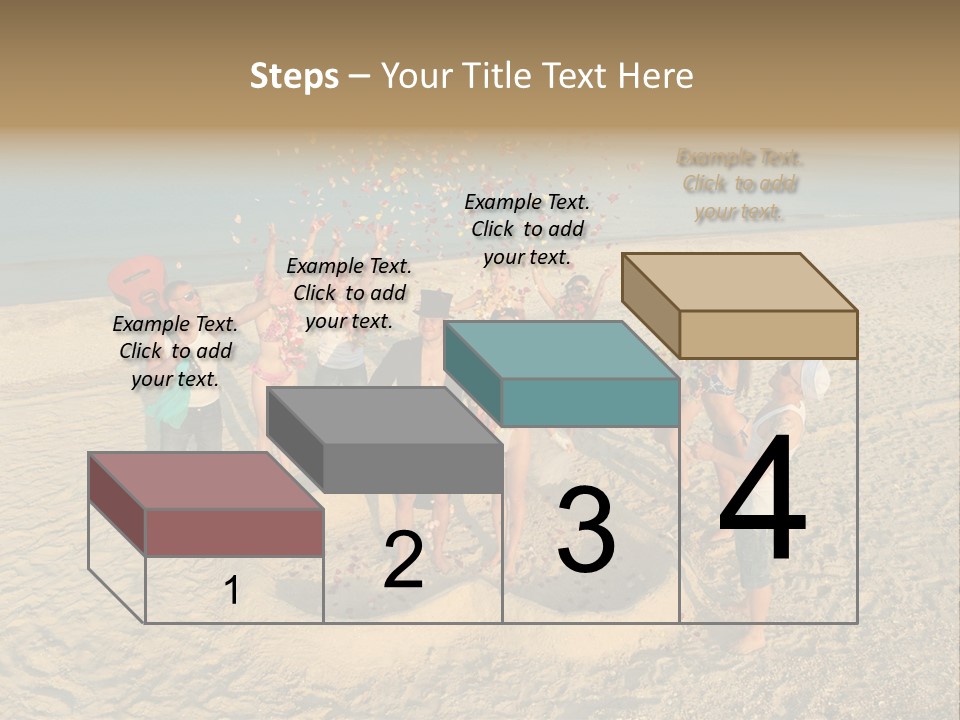 Coast Love Female PowerPoint Template