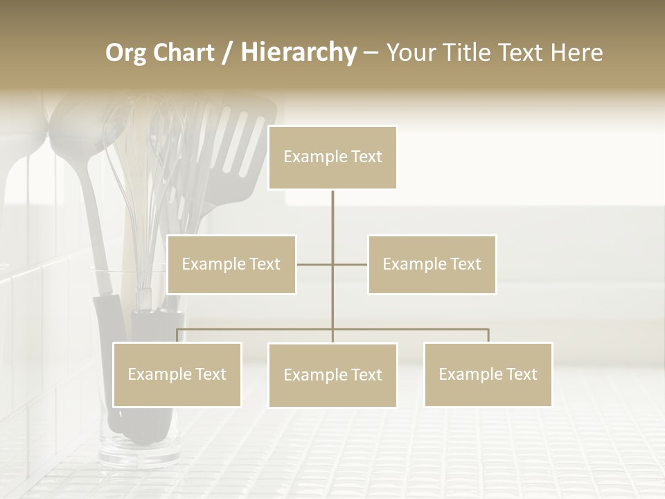 Whisk Silver Utensil PowerPoint Template