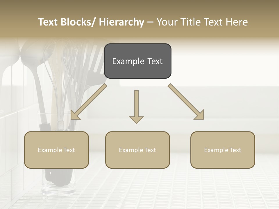 Whisk Silver Utensil PowerPoint Template