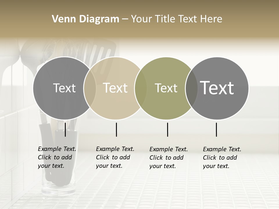 Whisk Silver Utensil PowerPoint Template