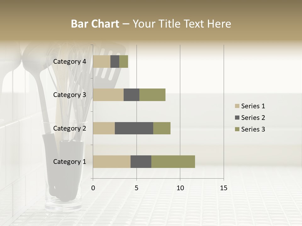 Whisk Silver Utensil PowerPoint Template