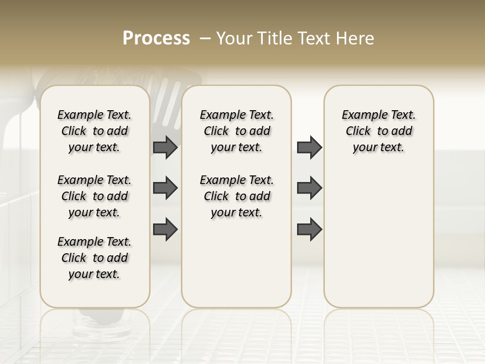 Whisk Silver Utensil PowerPoint Template