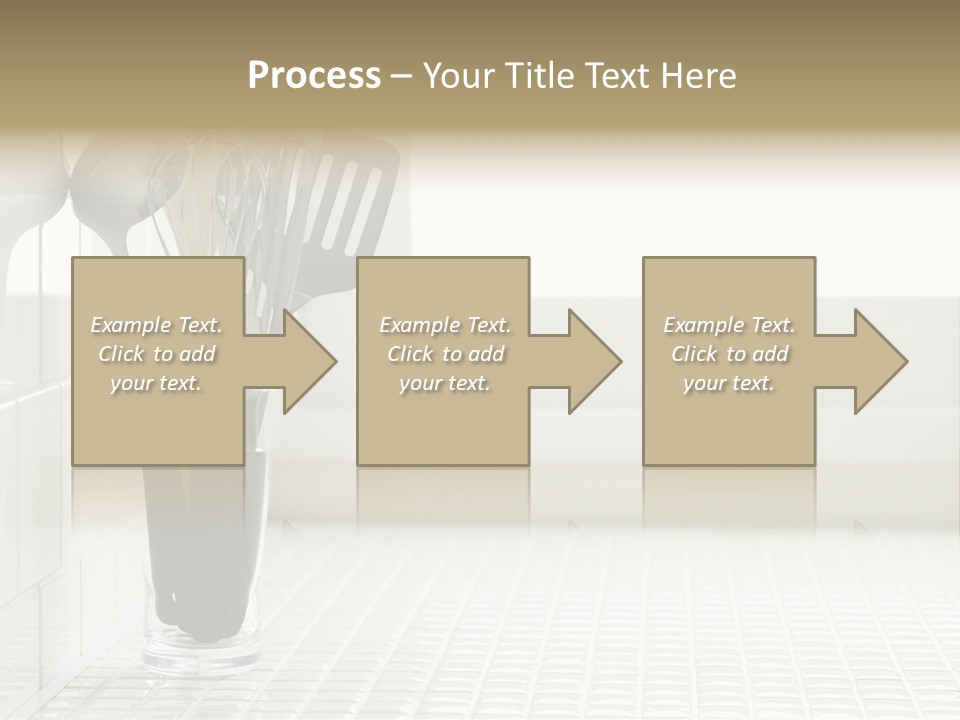Whisk Silver Utensil PowerPoint Template