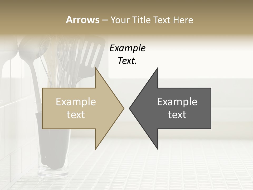 Whisk Silver Utensil PowerPoint Template