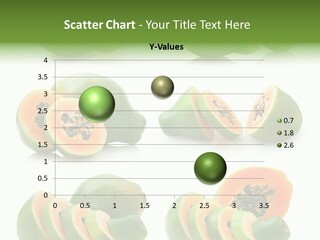 Fruit Sweet Papaya PowerPoint Template