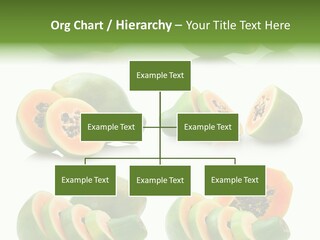 Fruit Sweet Papaya PowerPoint Template