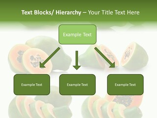 Fruit Sweet Papaya PowerPoint Template