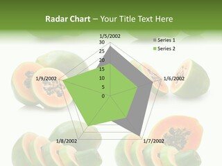 Fruit Sweet Papaya PowerPoint Template