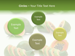 Fruit Sweet Papaya PowerPoint Template