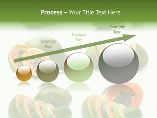 Fruit Sweet Papaya PowerPoint Template