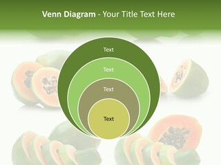 Fruit Sweet Papaya PowerPoint Template