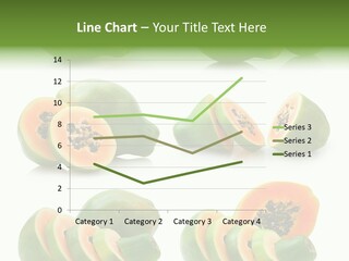Fruit Sweet Papaya PowerPoint Template
