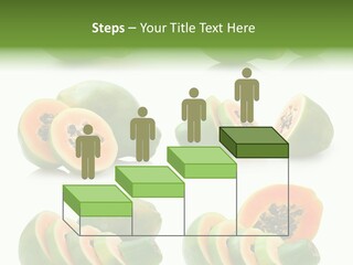 Fruit Sweet Papaya PowerPoint Template