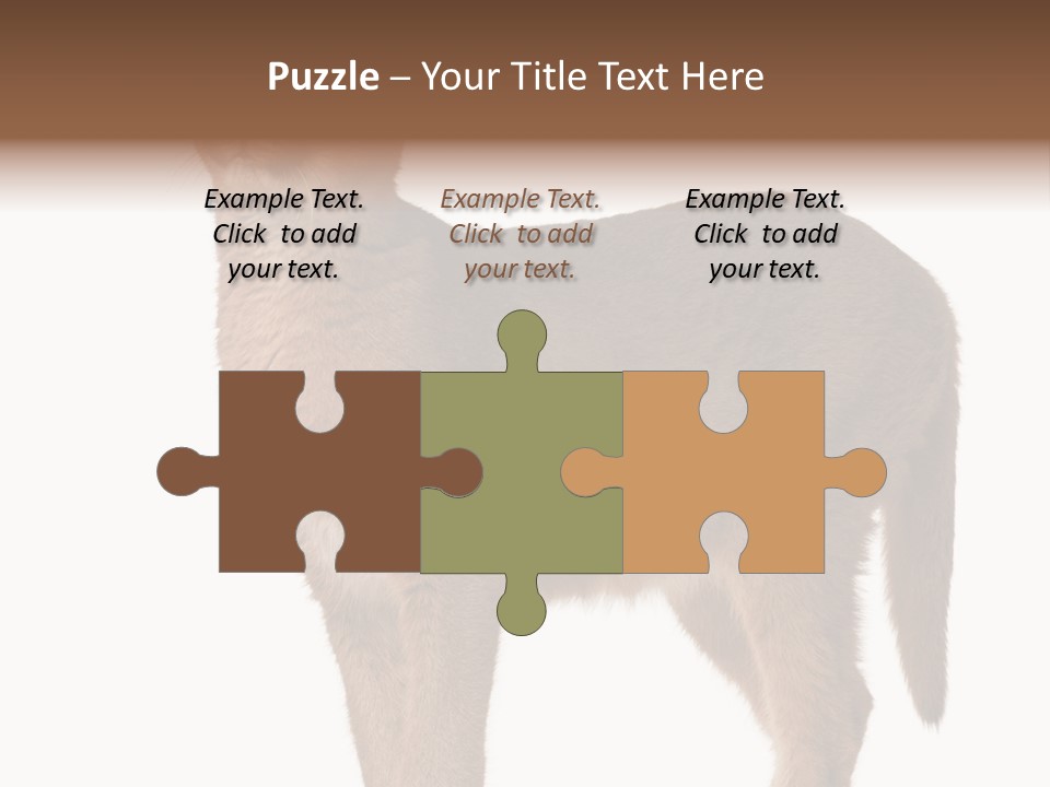 Looking Lynx Cat Ears PowerPoint Template