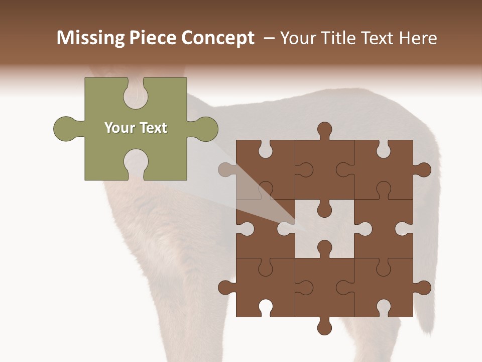 Looking Lynx Cat Ears PowerPoint Template