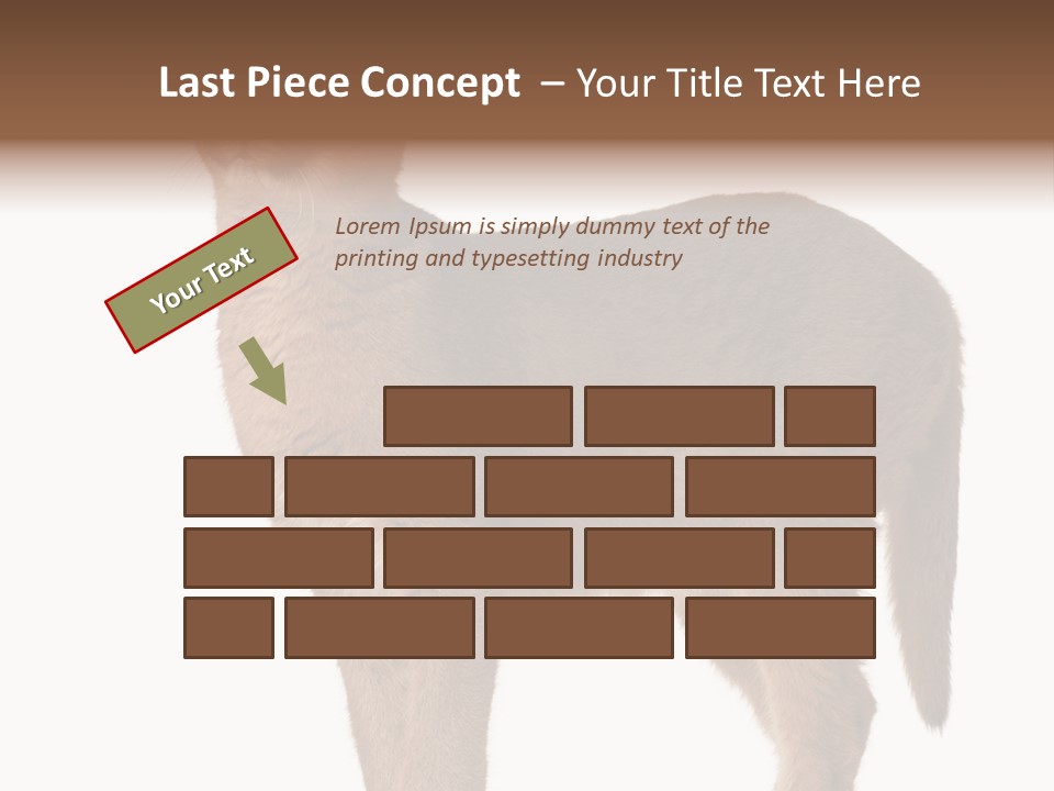 Looking Lynx Cat Ears PowerPoint Template