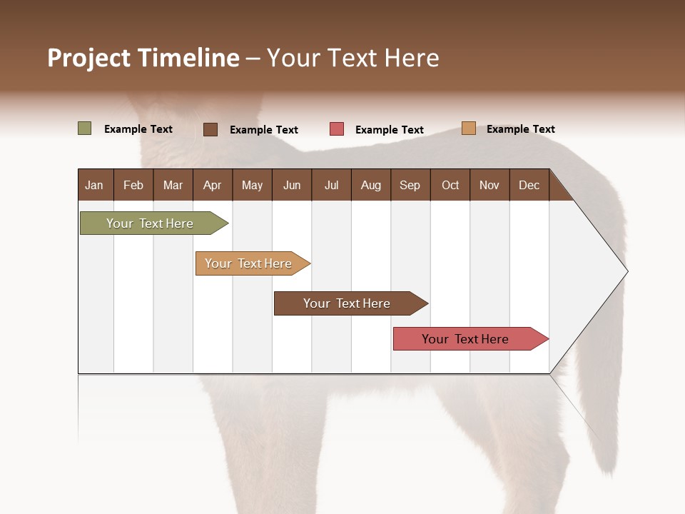 Looking Lynx Cat Ears PowerPoint Template