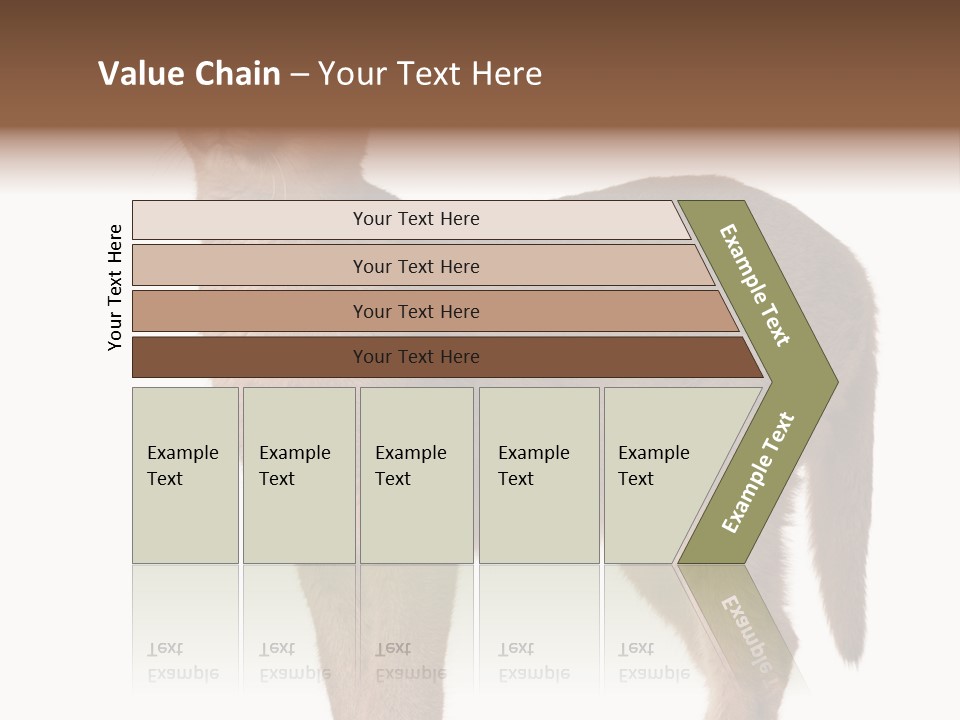 Looking Lynx Cat Ears PowerPoint Template