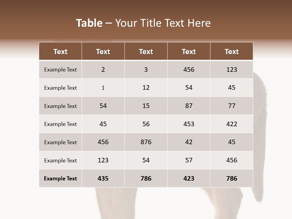 Looking Lynx Cat Ears PowerPoint Template