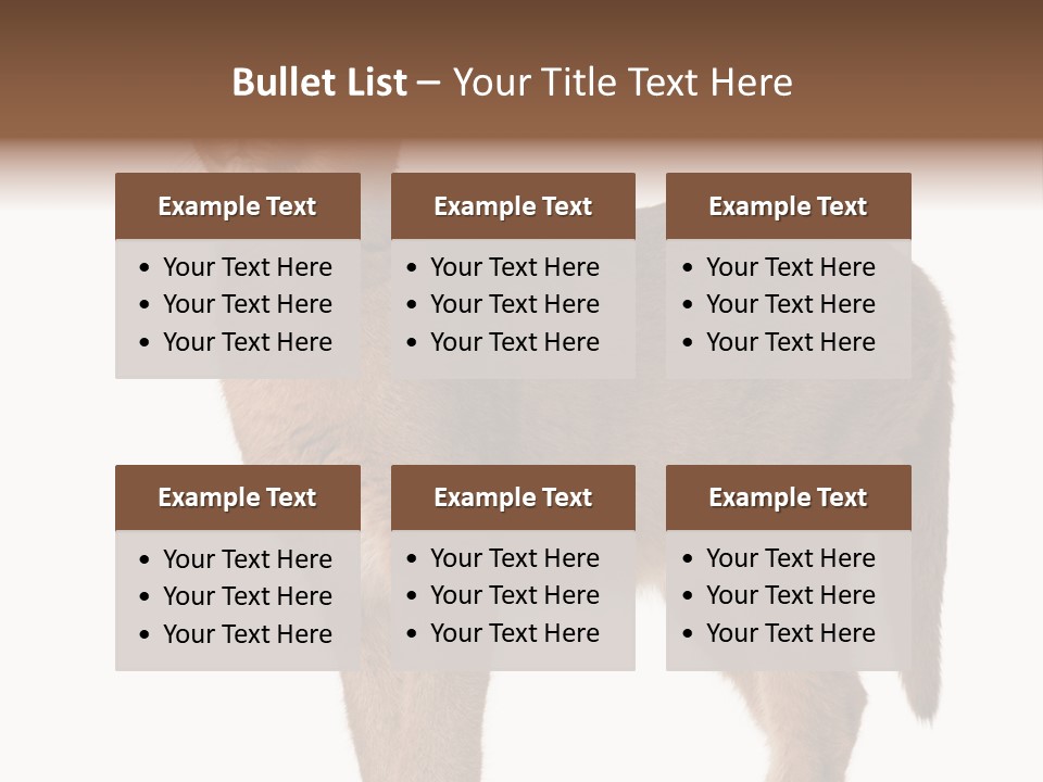 Looking Lynx Cat Ears PowerPoint Template